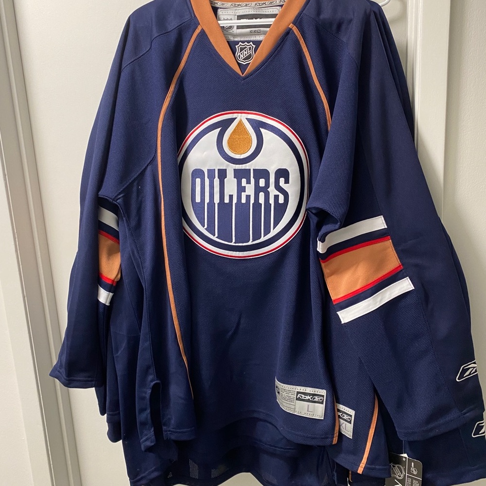 Edmonton Oilers Jerseys Adult No Numbers